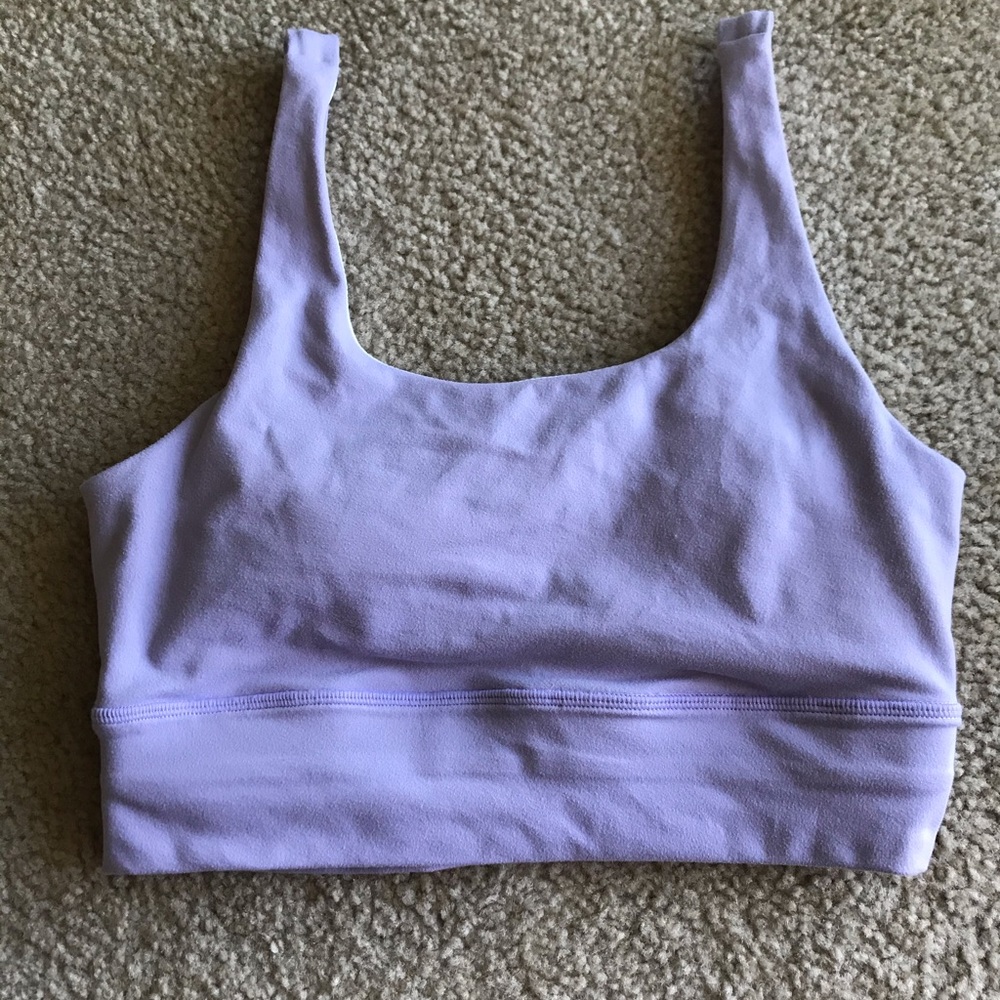 Ethos Twist and Turn Lavender Sports Bra